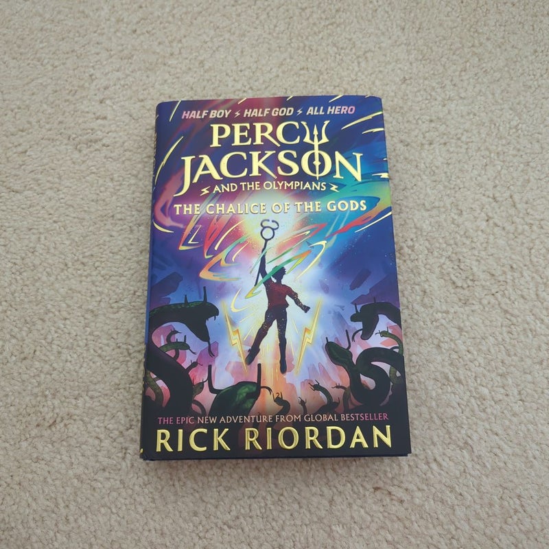 Percy Jackson And The Olympians The Chalice Of The Gods By Rick Riordan Hardcover Pangobooks 