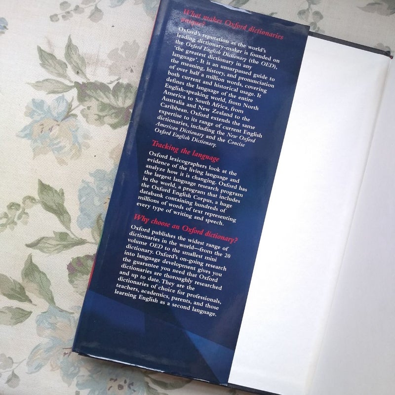 Concise Oxford English Dictionary