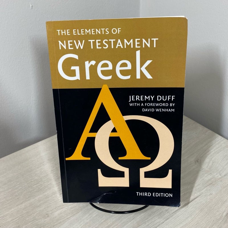 The Elements of New Testament Greek