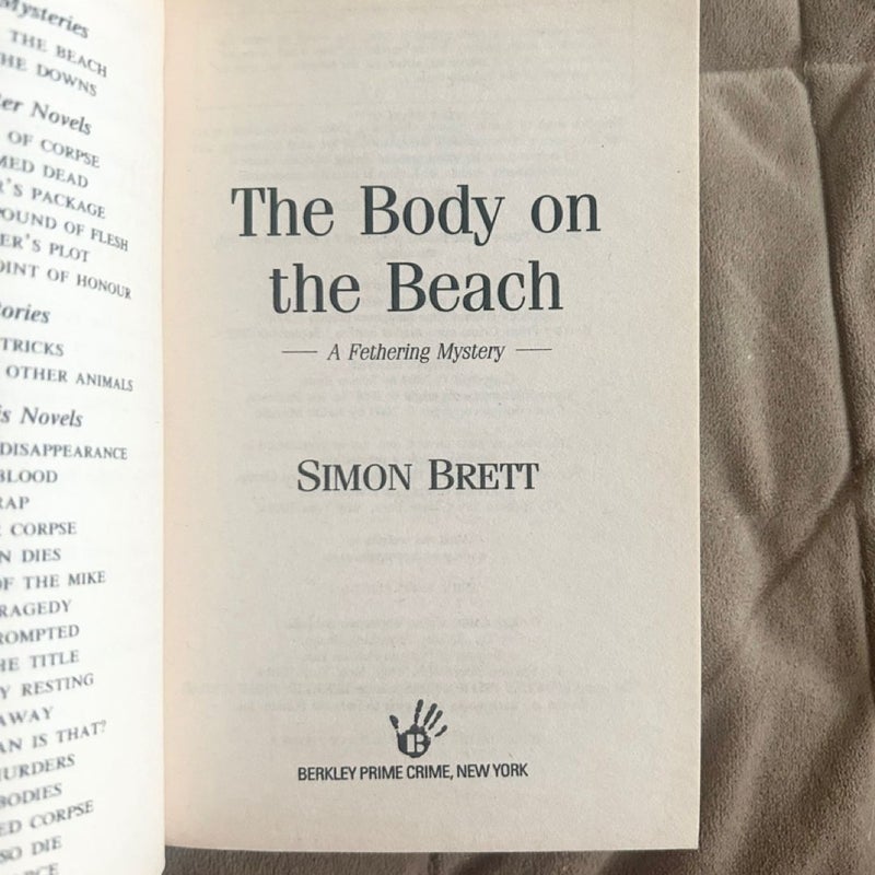 The Body on the Beach  3719