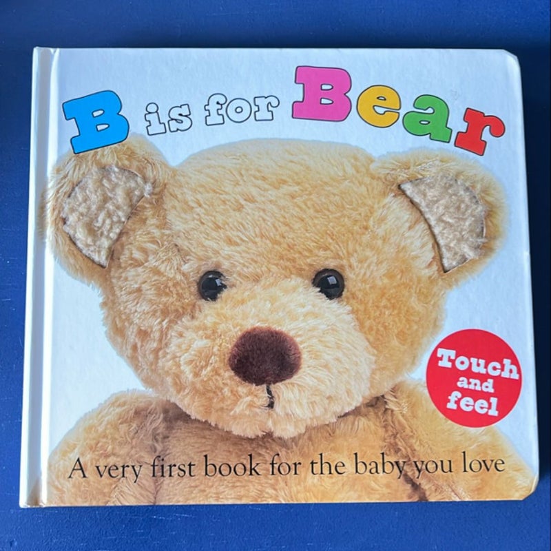 ABC Touch and Feel: B Is for Bear