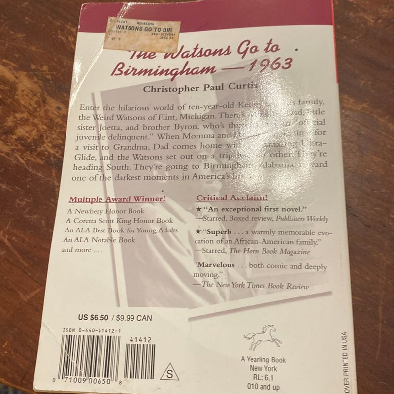 The Watsons Go to Birmingham-1963