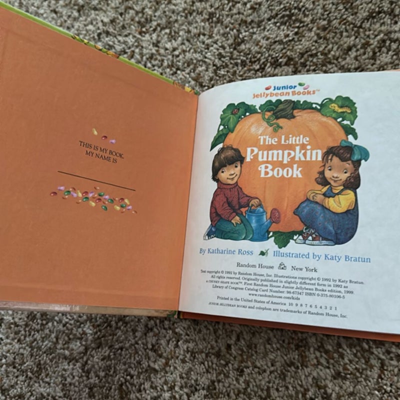 The little pumpkin book