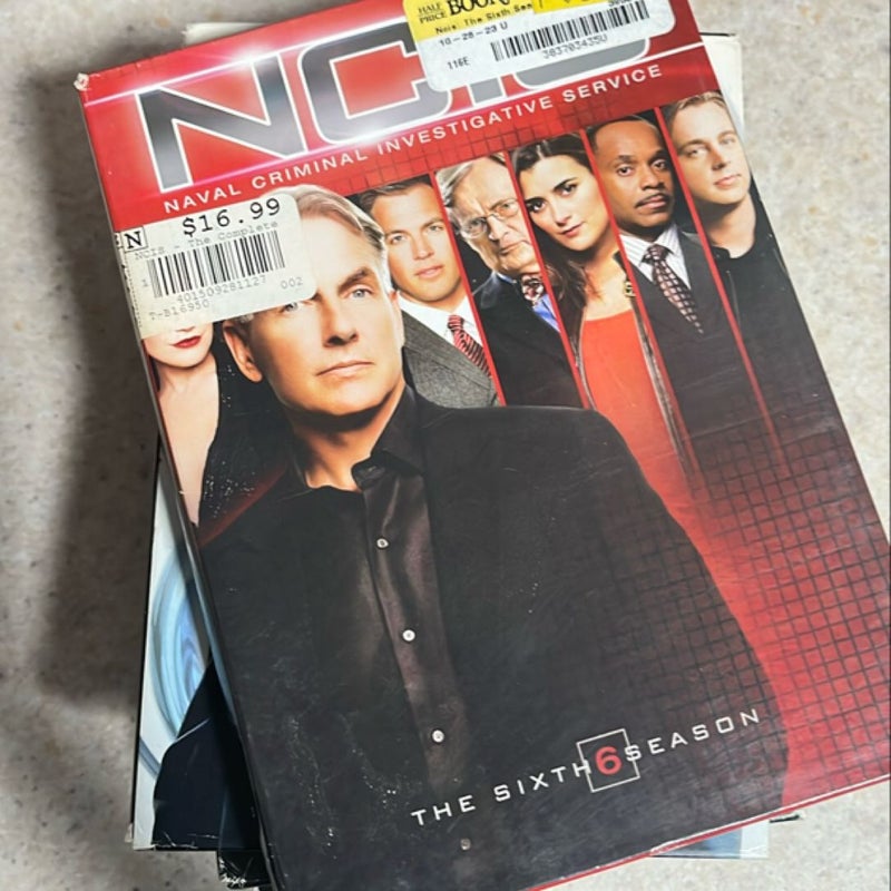 NCIS seasons 1,2,4,5,6