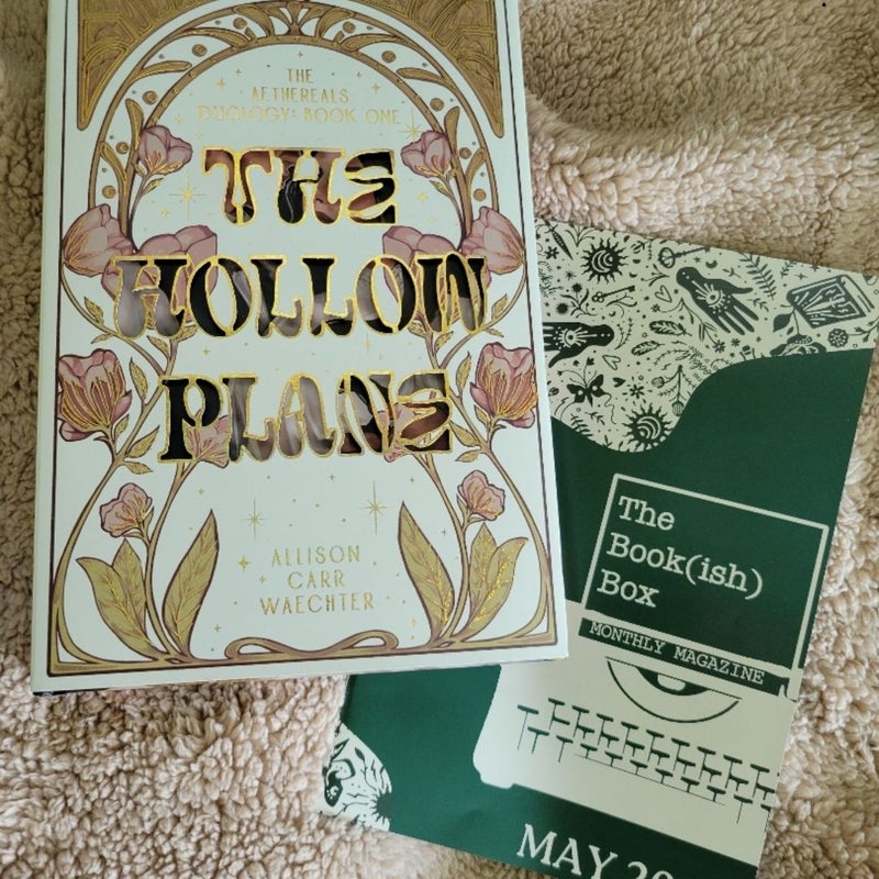 SIGNED The Hollow Plane | Bookish Box Edition | Allison Carr Waechter | Special Edition 