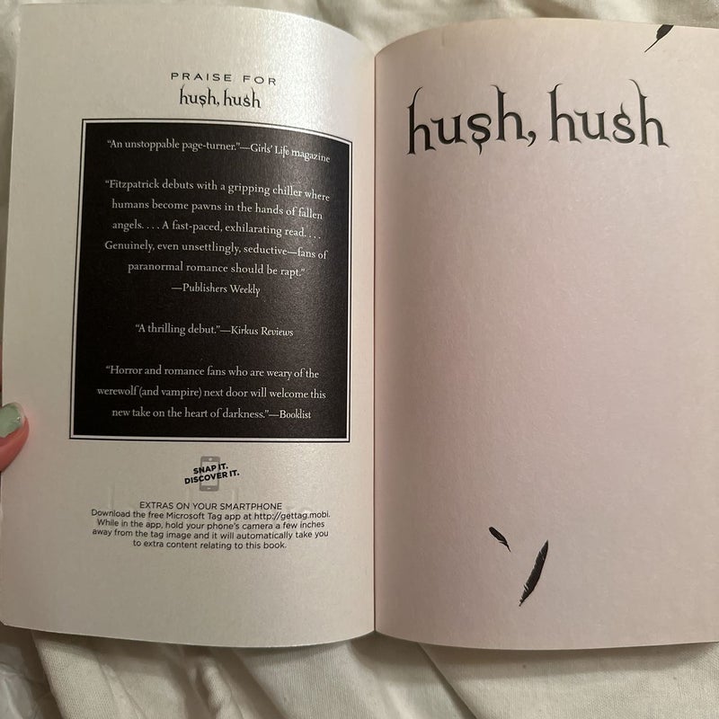 Hush, Hush 1st paperback edition 1st printing