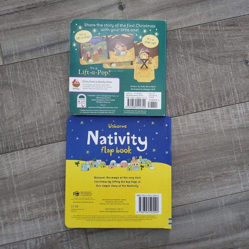 Baby Nativity/Christmas Books Bundle