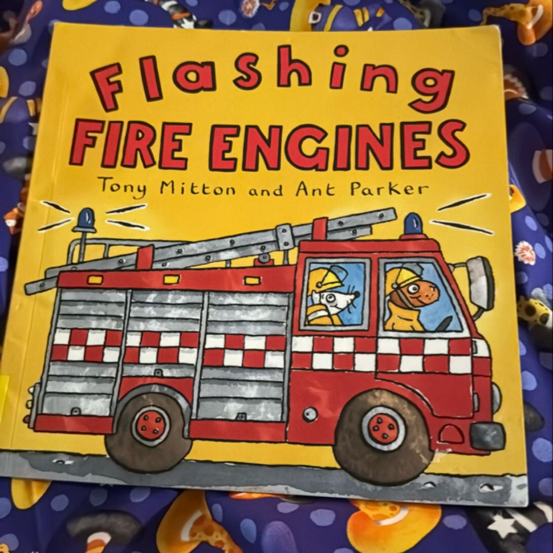 Flashing Fire Engines