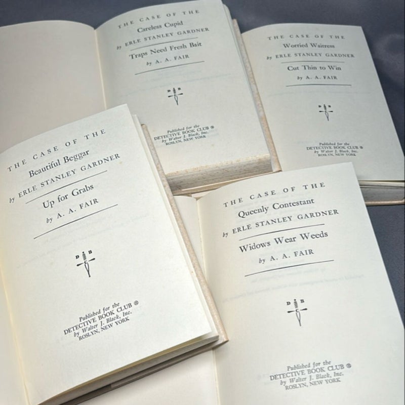 Set of 8 Perry Mason, Donald Lam and Bertha Cool Mysteries by Earl ...