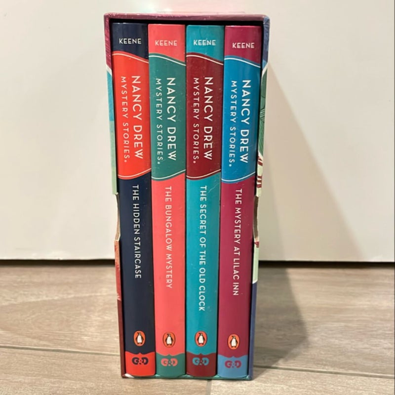 Nancy Drew Mystery Stories Books 1-4