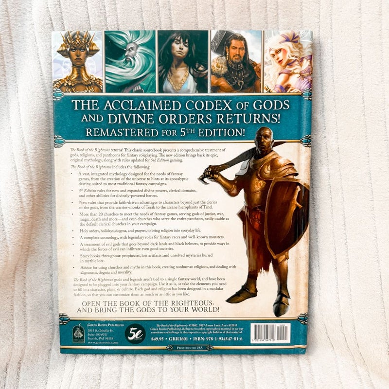 Book of the Righteous 5E