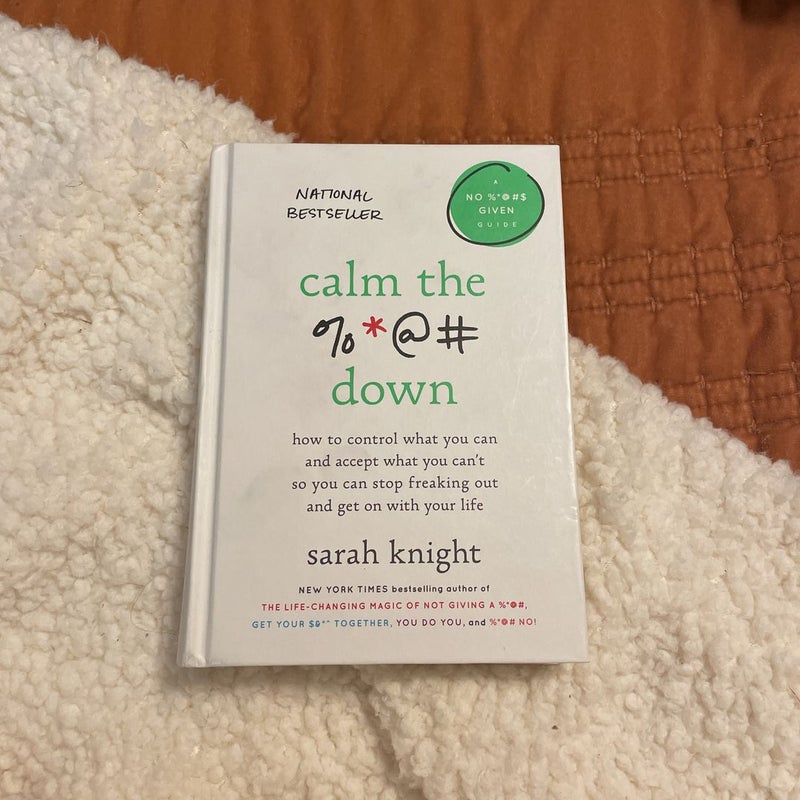 calm the %*@# down