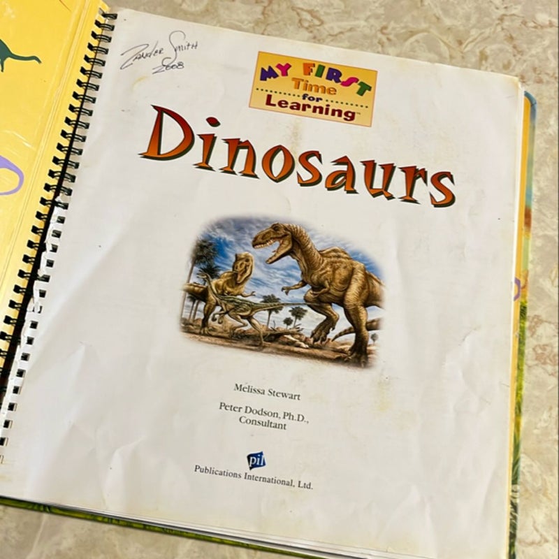 Dinosaur bundle of 3 books