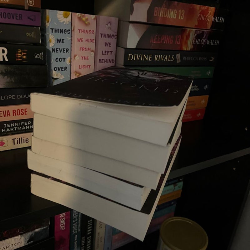 Never after series - Emily mcinitire ( hooked scarred twisted wretched crossed ) 
