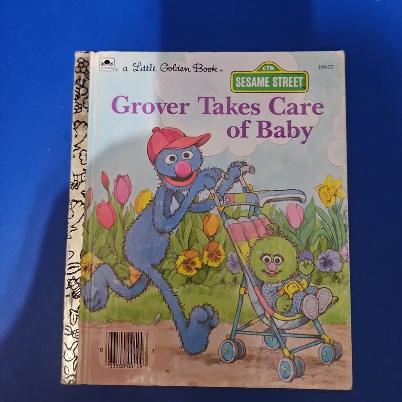 Grover Takes Care of Baby