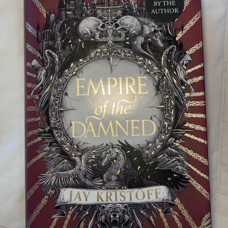 Empire of the Damned —Waterstones edition; signed