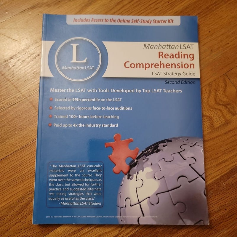 Manhattan LSAT Reading Comprehension Strategy Guide