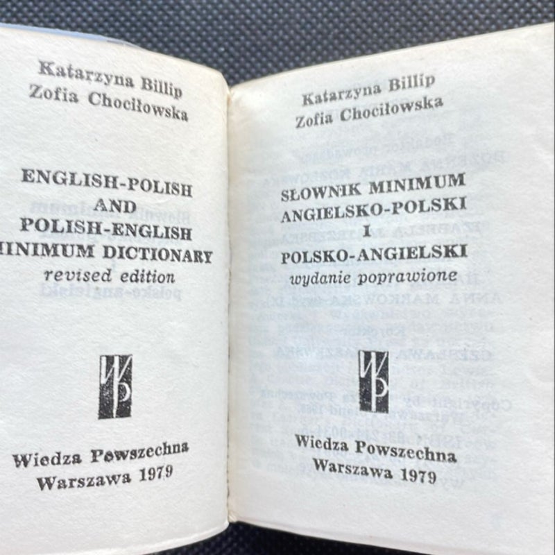 Polish translation pocket guide