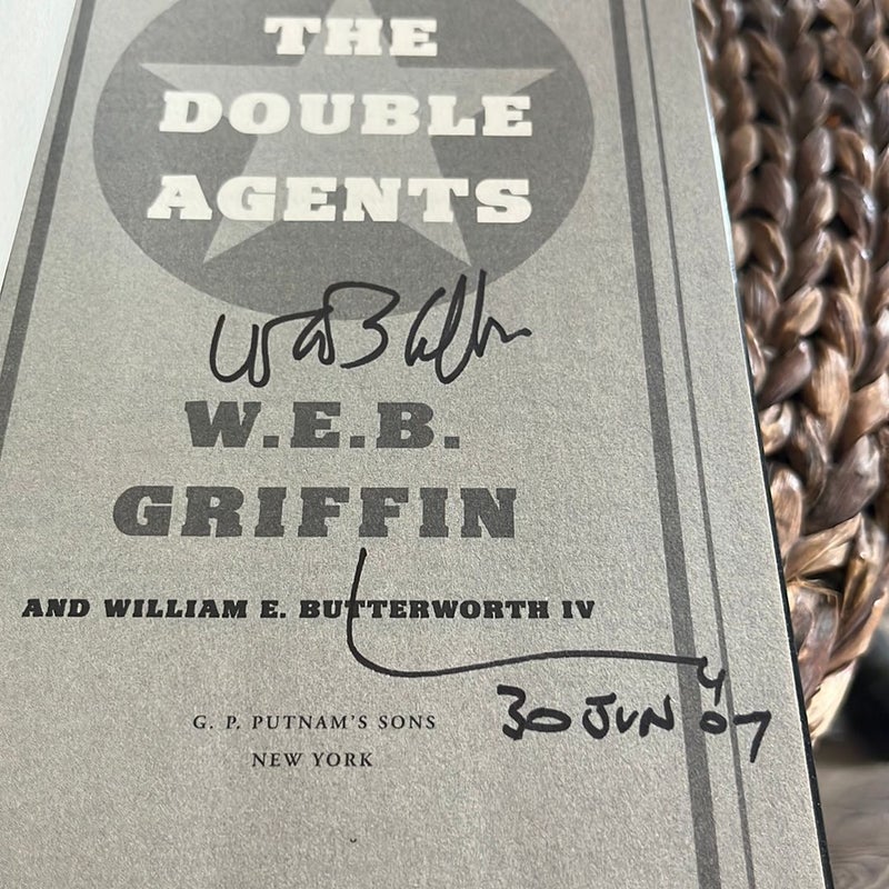 The Double Agents (Autographed Copy)