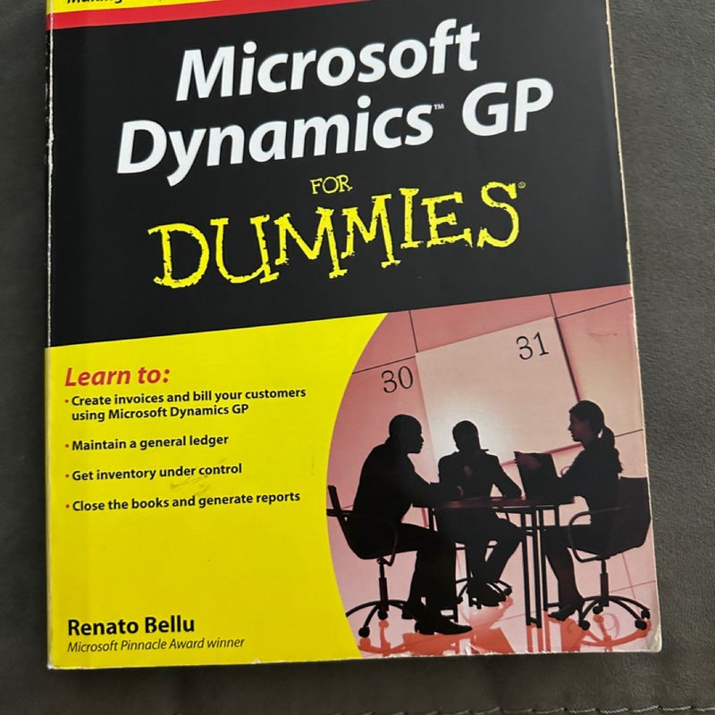 Microsoft Dynamics GP for Dummies