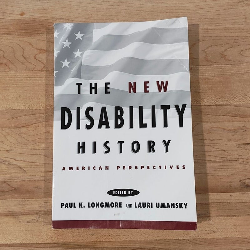 The New Disability History