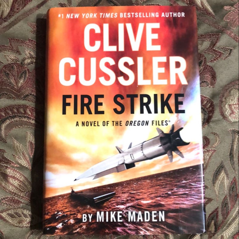 Clive Cussler Fire Strike