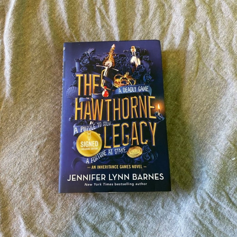 The Hawthorne Legacy *signed Barnes & Noble exclusive edition