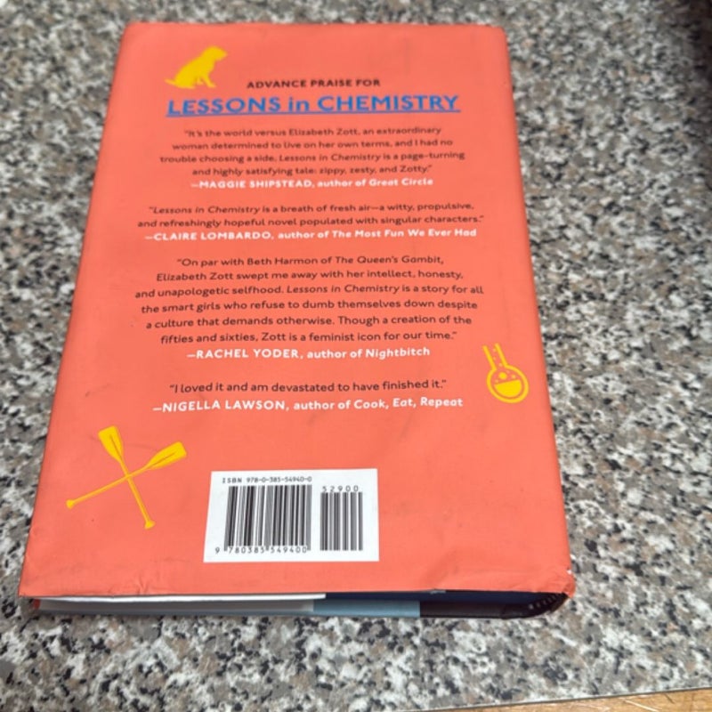 Lessons in chemistry B&N exclusive edition 3rd printing