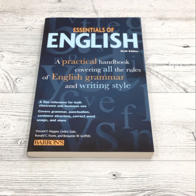 Essentials Of English