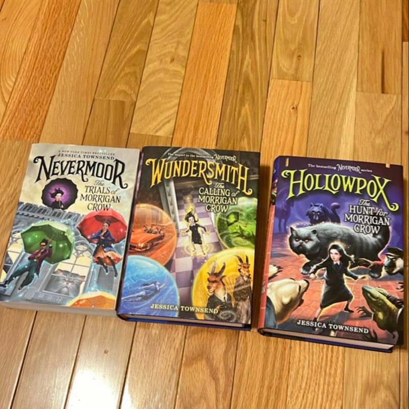 Nevermoor: the Trials of Morrigan Crow trilogy