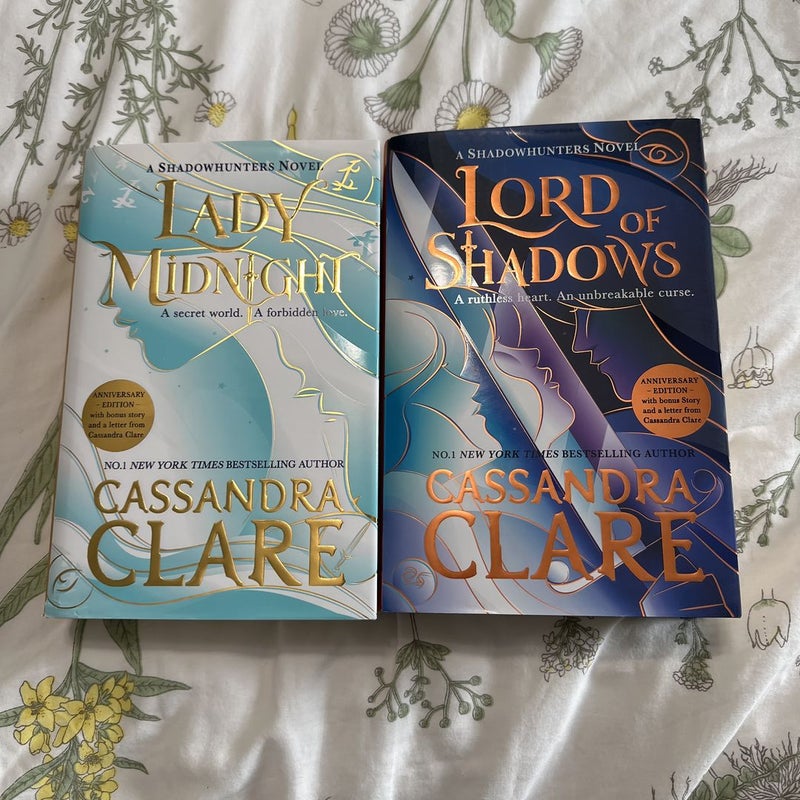 Anniversary Editions: Lady Midnight and Lord of Shadows 