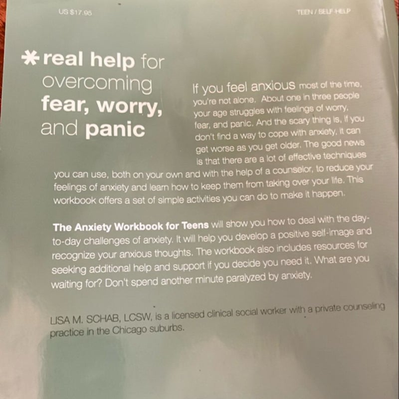 The Anxiety Workbook for Teens