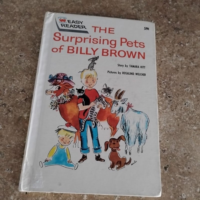 The surprising pets of Billy Brown