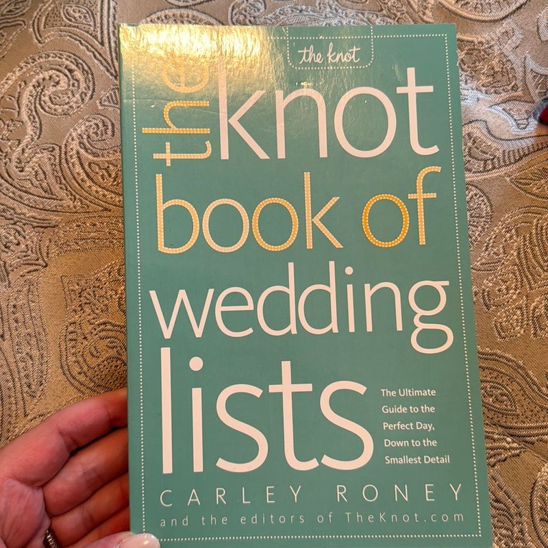 The Knot Book of Wedding Lists