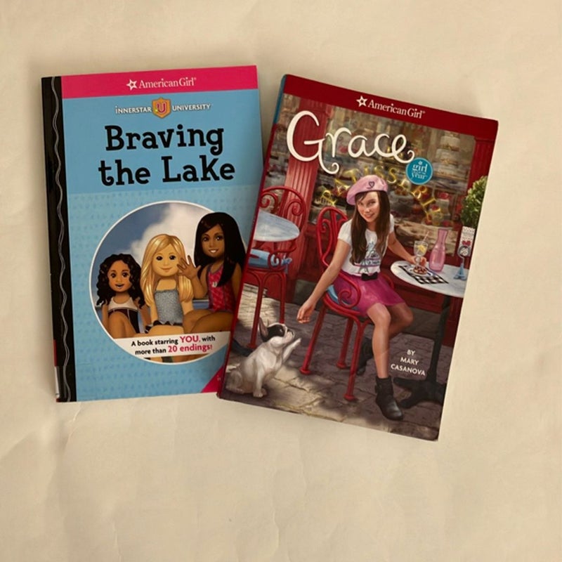 American Girl Bundle Grace and Braving the Lake