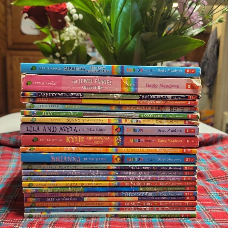 Rainbow Magic Fairy books - lot of 21