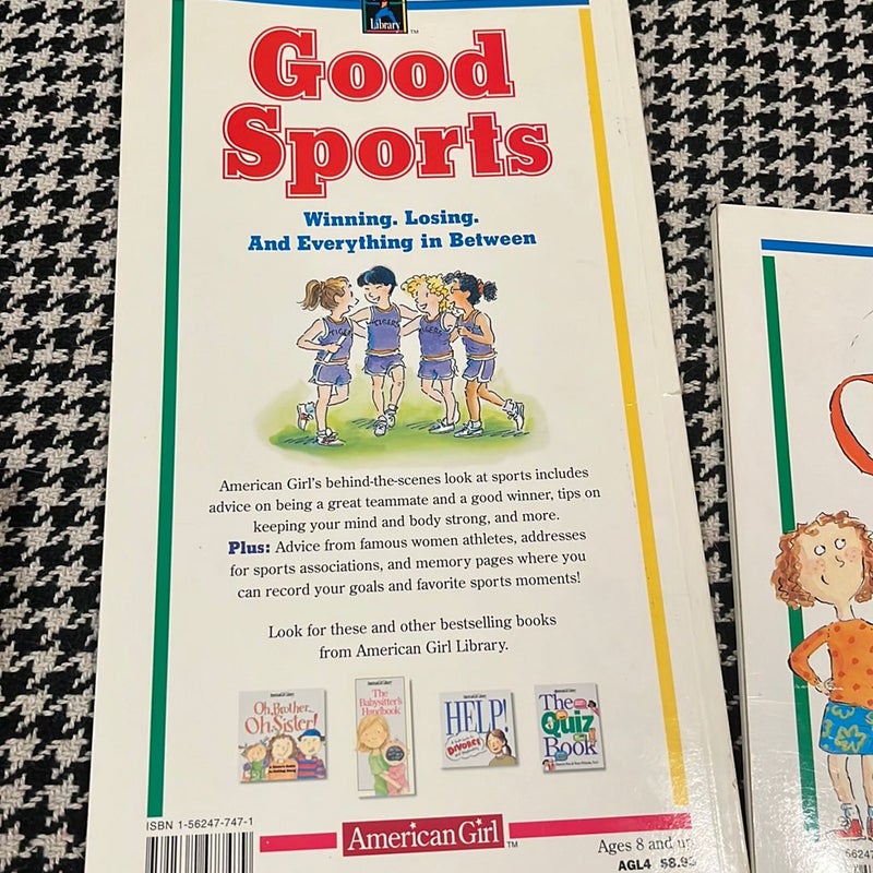 American Girl Library bundle: Good Sports and Oh, Brother …Oh, Sister!