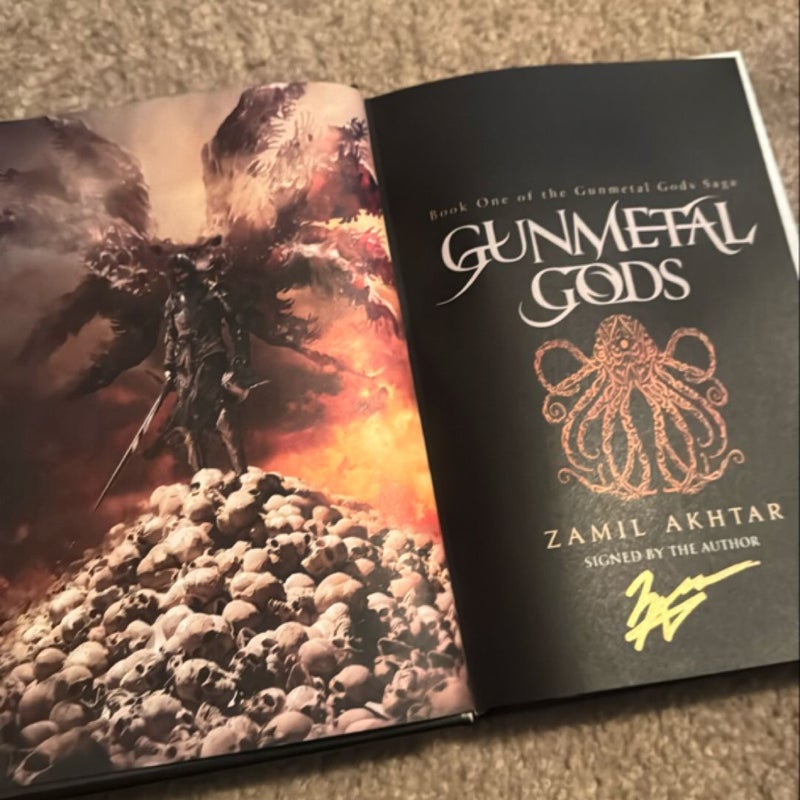 Gunmetal Gods - Signed w/ Slipcase & Bookmark