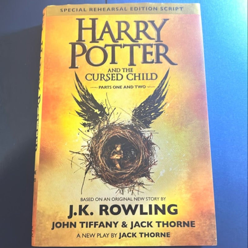 Harry Potter and the Cursed Child Parts One and Two (Special Rehearsal Edition Script)