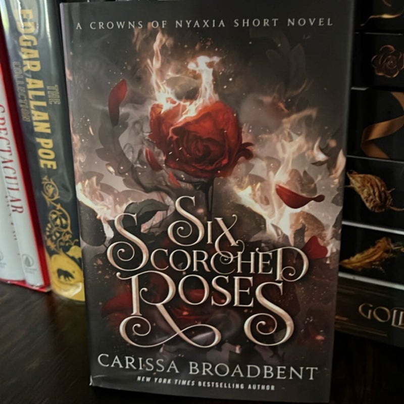 Six Scorched Roses