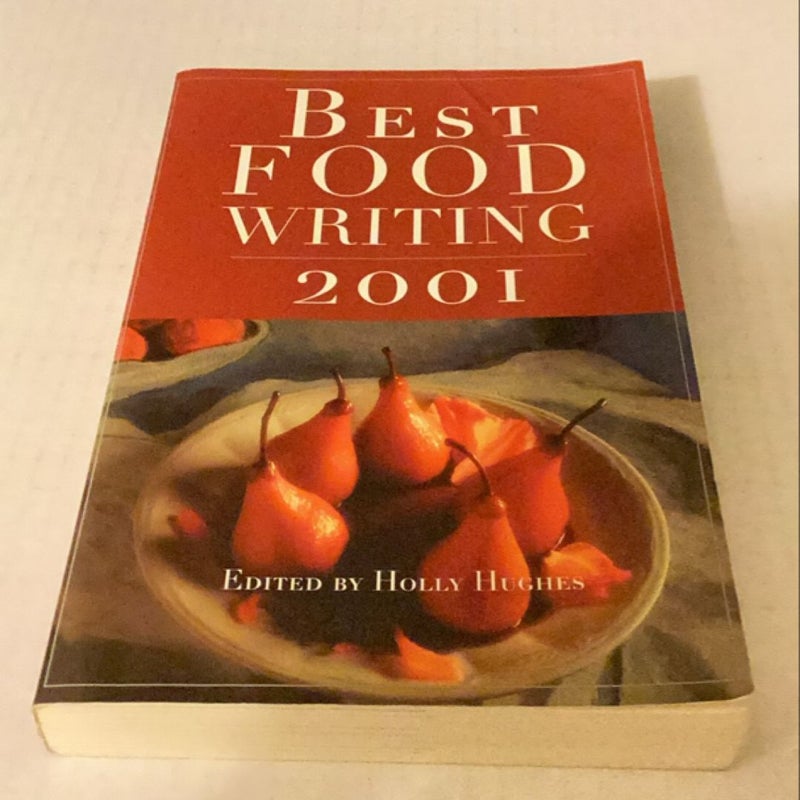 Best Food Writing 2001