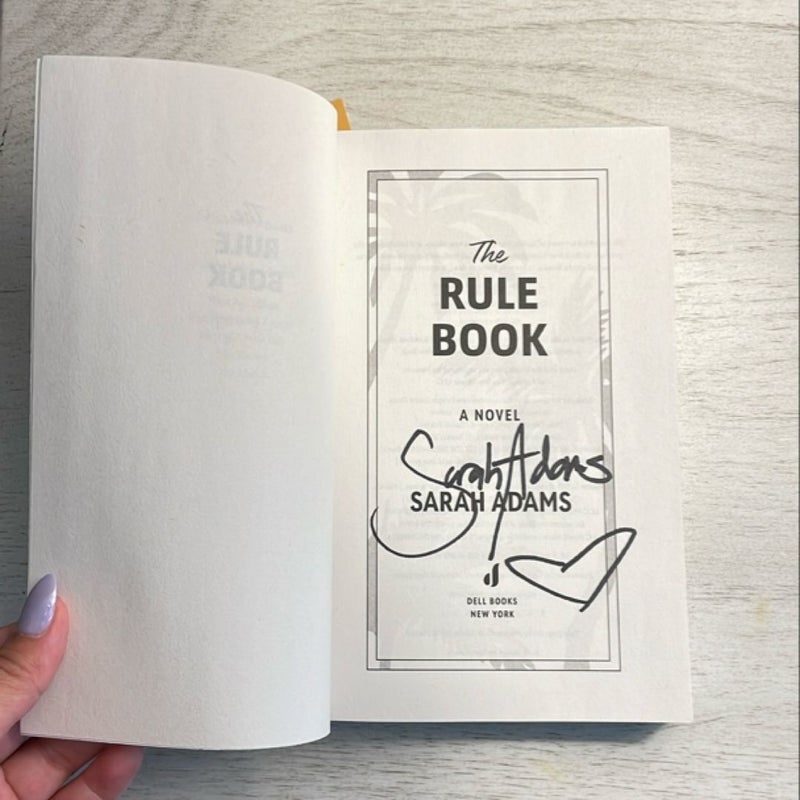 The Rule Book (SIGNED) 
