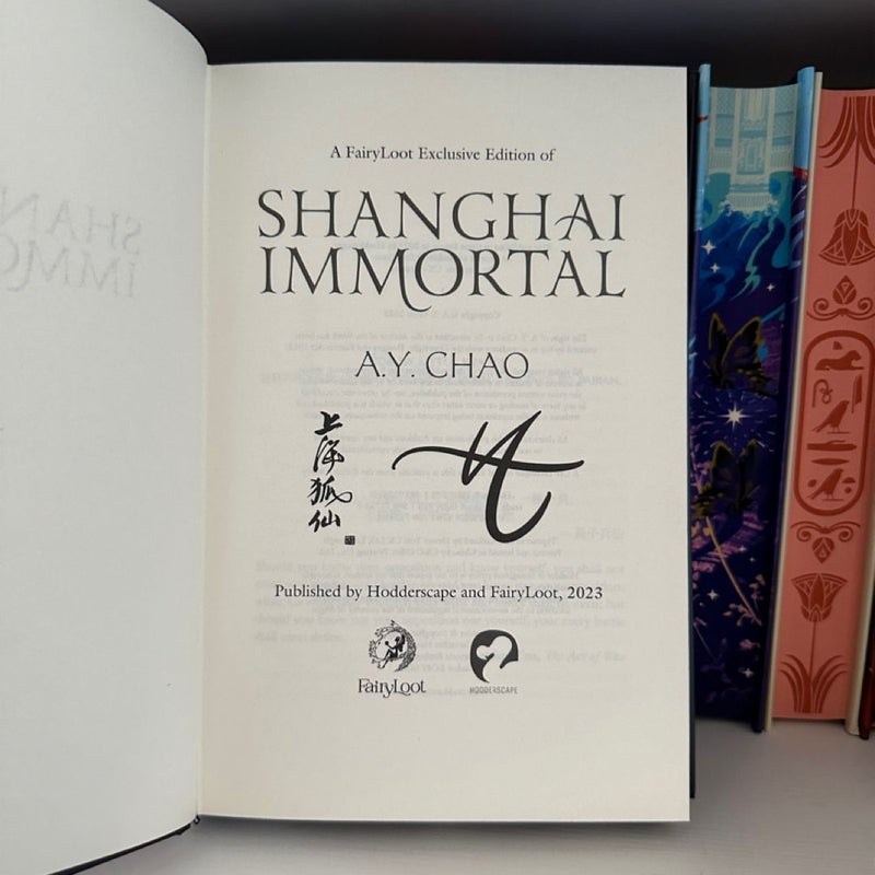 Shanghai Immortal (fairyloot edition)
