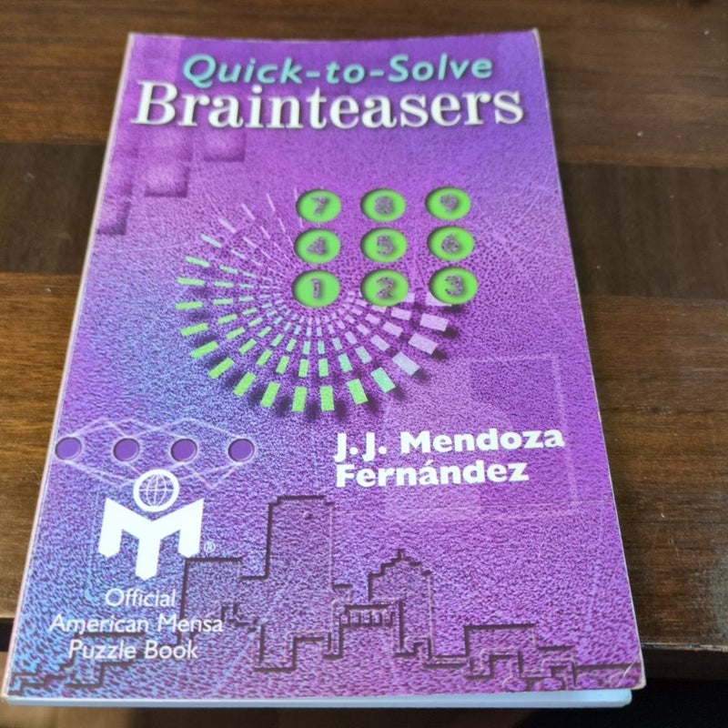 Quick-to-Solve Brainteasers