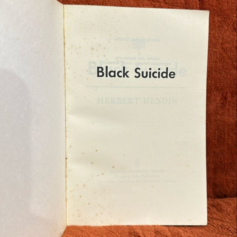 Black Suicide ( copyright 1971 )