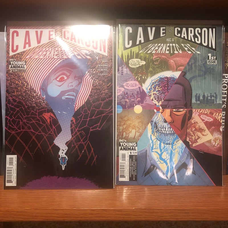 Carve Carson has a Cybernetic Eye 1&2
