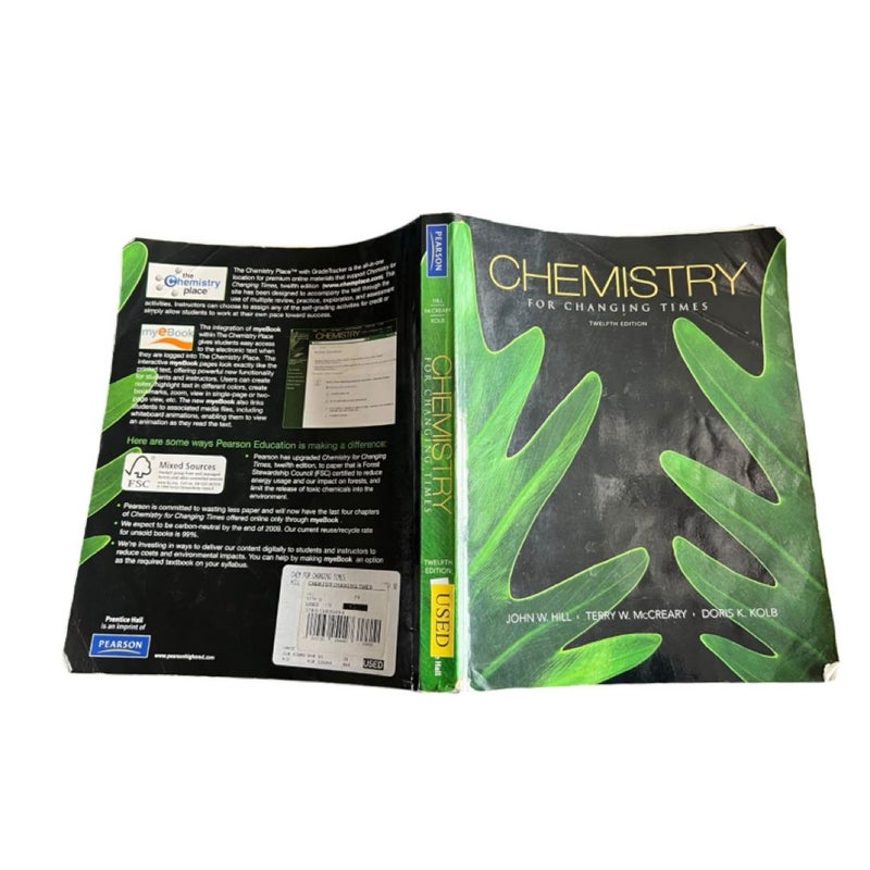 Chemistry for Changing Times