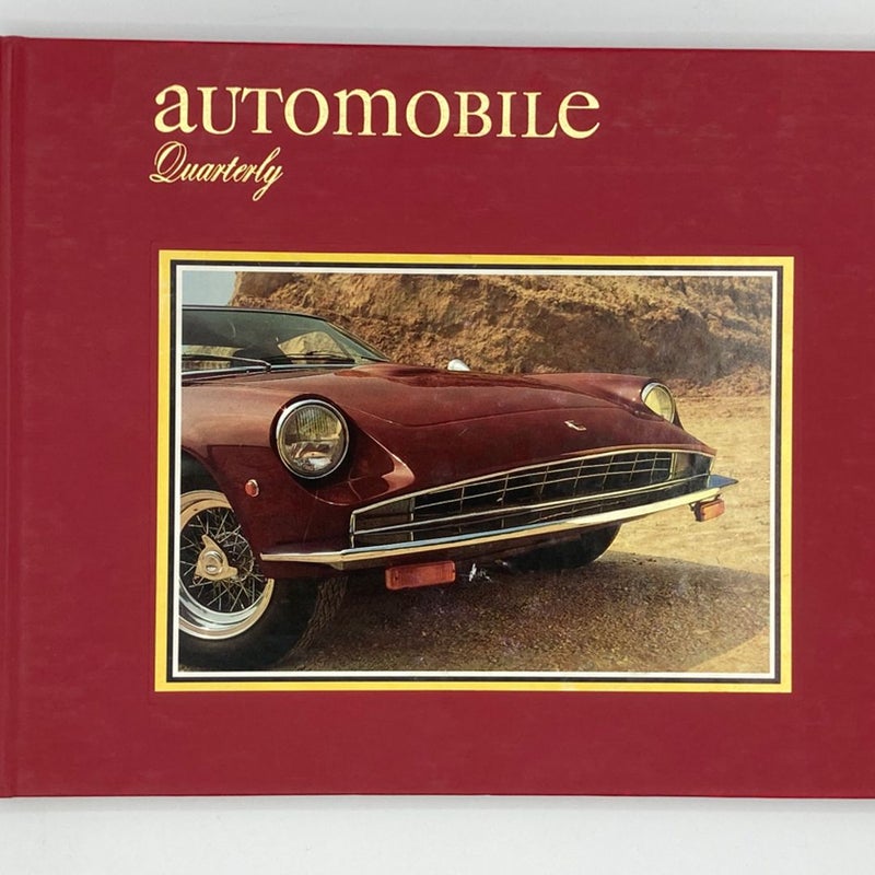 Automobile Quarterly Volume 29 No. 1-3 & Volume 30 No. 1 & 3 Hardcover