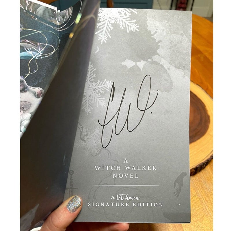 The Witch Collector (Signed w/Holographic Gilded Edges and Holographic Hardcover)