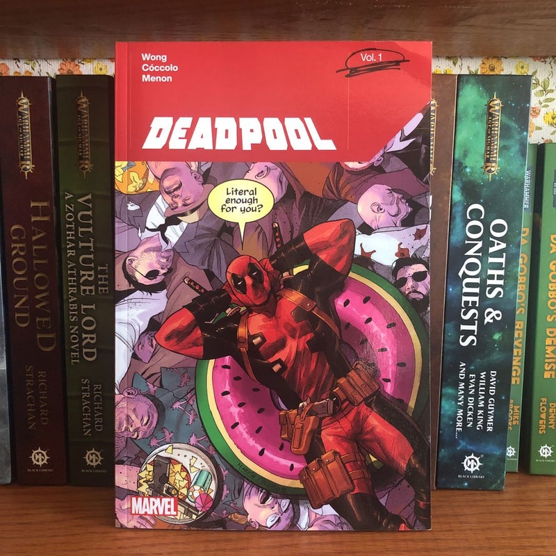 (Small water damage) Deadpool by Alyssa Wong Vol. 1 